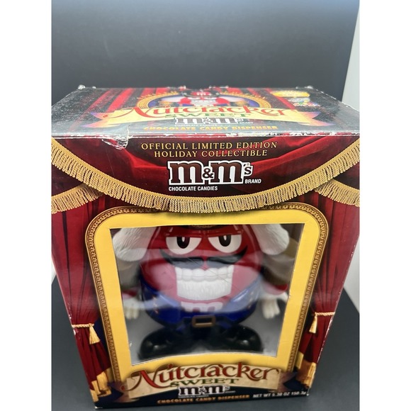 M&M Nutcracker Holiday Christmas Candy Dispenser‎ - Picture 3 of 6